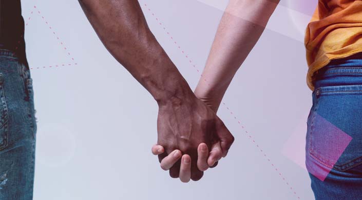 racismo par de cor diferente